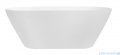 Besco Moya 160x68cm wanna wolnostojąca Glam Grafitowa konglomeratowa + syfon klik-klak chrom #WMD-160-MG