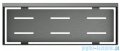 Omnires Uni koszyk prysznicowy 30x11 cm grafit szczotkowany UN10335GR