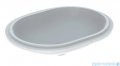 Geberit VariForm Umywalka owalna bez przelewu 62,5x49cm szkliwiony spód KeraTect 500.759.00.2