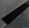 Besco Virgo Black czarny odpływ liniowy 90x6cm OL-90-VBL