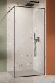 Radaway Modo F II Black kabina Walk-in 150x201cm Czarna szkło przejrzyste 10409154-54-01