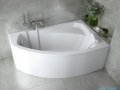 Besco Rima 140x90cm wanna asymetryczna prawa + obudowa + syfon #WAR-140-NP/OAR-140-P/L/19975