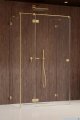 Radaway Essenza Pro Brushed Gold Kdj+S kabina 70x90x70cm lewa szczotkowane złoto 10097390-99-01L/10098070-01-01/10098070-01-01