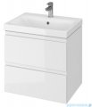 Cersanit Moduo Slim szafka wisząca z umywalką 60x37x62 cm biała S801-227