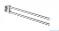 Roca Hotels wieszak ręcznikowy punktowy dwuramienny ścienny 40 cm Chrom  A817578C00