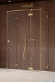 Radaway Essenza Pro Brushed Gold Kdj+S kabina 80x110x80cm prawa szczotkowane złoto 10097311-99-01R/10098080-01-01/10098080-01-01