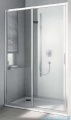 Kermi Cada XS drzwi przesuwne 2-częściowe z polem stałym lewe 120 cm CKG2L12020VPK