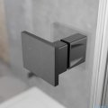 Radaway Essenza Pro Brushed GunMetal Kdj kabina 110x110cm prawa szczotkowany grafit 10097110-92-01R/10098110-01-01