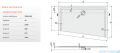 Sanplast Space Mineral BTP-M/SPACE brodzik trapezowaty 90x160x1,5 cm prawy 645-290-1590-01-000