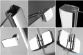 Radaway Kabina prysznicowa Fuenta KDJ 120x80 prawa szkło brązowe 381042-08R