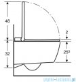 Geberit urządzenie WC z funkcją higieny intymnej AquaClean Tuma Comfort, wisząca miska WC biała/szkło białe 146.292.SI.1