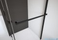 Radaway Essenza 8 Black Dwj drzwi wnękowe 90cm prawe czarny mat/szkło przejrzyste 10480612-01-01R/10460237-54-01R