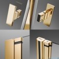 Radaway Nes Kdd II Gold kabina 100x100cm złoty połysk 10031100-09-01L/10031100-09-01R
