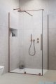 Radaway Furo Kdj Brushed Copper kabina 120x90cm lewa szczotkowana miedź 10104622-93-01L/10110580-01-01/10113090-01-01