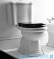 Kerasan Retro Zestaw chrom WC kompakt odpływ poziomy (1013,1081,7509,109001)