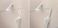 Radaway Essenza Pro White 150x200 kabina Walk-in 10103150-04-01