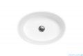 Besco Uniqa B&W umywalka nablatowa biało-czarna 32x46x17cm #UMD-U-NBW
