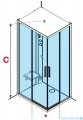 Novellini Glax 1 2.0 kabina standard 90x70 lewa biała G21A9079STFL-1UU