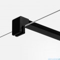 New Trendy Nesta Black kabina Walk-In 80x200 cm szkło przejrzyste K-1723