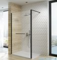 Sanplast Altus PI/ALTIIa kabina walk-in 100x212 cm czarny matowy 600-121-2541-59-401