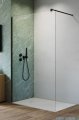 Radaway Nes Black kabina Walk-in 110x200cm czarny mat/szkło przejrzyste 10013110-54-01