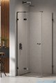 New Trendy Eventa Black Chrome kabina prysznicowa kwadratowa 80x80x200 cm lewa przejrzyste czarny połysk EXK-6146