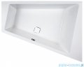 Sanplast Space Line Wanna trapezowa prawa+stelaż+adapter z pokrywką WTP/SPACE 180x140+SP, 610-100-1360-01-000