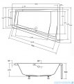 Besco Intima Duo 180x125cm wanna asymetryczna lewa #WAID-180-NL