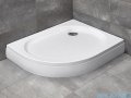 Radaway Brodzik półokrągły Patmos E 100x80 prawy ze zdejmowaną obudową