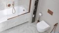 Excellent Aurro Fresh przycisk spłukujący do stelaża podtynkowego WC Shiro Premium miedź szczotkowana INEX.AF230.150.CB
