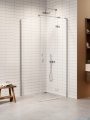 New Trendy Nesta kabina 80x80x200 cm prawa wspornik równoległy przejrzyste K-3627