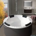 Riho Colorado wanna okrągła 180cm z hydromasażem FLOW prawa B038009005