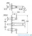 Grohe Grandera 3-otworowa bateria umywalkowa DN15 chrom 20415000