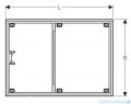 Geberit Rama instalacyjna do prysznica bezbrodzikowego Setaplano 170x90cm 154.478.00.1