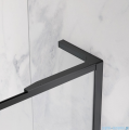 Radaway Modo F SL Black II kabina Walk-in 75x201,6cm prawa Czarna szkło przejrzyste 10419075-54-01R