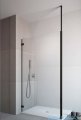 Radaway Modo New Black II kabina Walk-in 95x200 czarny mat/szkło przejrzyste 389095-54-01