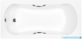 Besco Aria Plus 140x70cm wanna prostokątna z uchwytami + obudowa + syfon #WAA-140-PU/#OAA-140-PA/19975