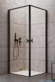 Radaway Nes 8 Black Kdd I Frame kabina 90x100cm czarny mat/szkło przejrzyste 10071090-54-56L/10071100-54-56R