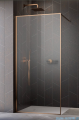 Radaway Modo F II Brushed Copper kabina Walk-in 150x201cm Szczotkowana Miedź szkło przejrzyste 10409154-93-01