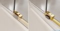 Radaway Idea Gold Kdd kabina 75x90cm złoty połysk/szkło przejrzyste 387066-09-01L/387060-09-01R