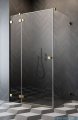 Radaway Essenza Pro Gold Kdj kabina 110x90cm lewa złoty połysk/szkło przejrzyste 10097110-09-01L/10098090-01-01
