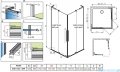 Radaway Furo SL KDD kabina 120x80cm chrom połysk/szkło przejrzyste 10305120-01-01L/10305080-01-01R