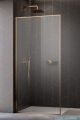 Radaway Modo F SL Brushed Copper II kabina Walk-in 120x201,6cm lewa Szczotkowana Miedź szkło przejrzyste 10419124-93-01L