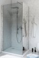 Sea Horse Fresh Line kabina kwadratowa 90x90x195cm lustro/przejrzyste prawe BK259DPLSST