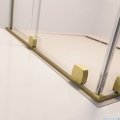 Radaway Furo Brushed Gold KDD kabina 100x110cm szczotkowane złoto 10105100-99-01L/10105110-99-01R
