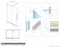 Radaway Furo kabina Walk-in 120x200cm lewa szkło przejrzyste 10106638-01-01L/10110594-01-01