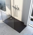 Schedpol Schedline  Libra Black Stone brodzik kwadratowy 90x90x3cm 3SP.L1K-9090/C/ST