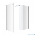 Excellent Vidoq walk-in kabina prysznicowa gięta, ścianka prosta 120cm, ścianka gięta 93cm chrom KAEX.1507.K.1200.0930.CR
