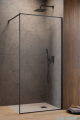 Radaway Modo F II Brushed GunMetal kabina Walk-in 145x2010cm Szczotkowany Grafit szkło przejrzyste 10409145-92-01