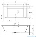 Riho Rethink Cubic Plug&Play 180x90 cm wanna prostokątna prawa B107011005